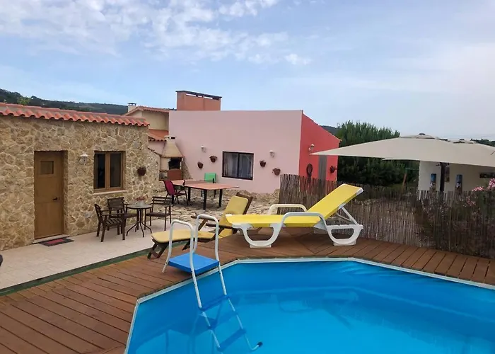 Refugio De Alma Em Flor Quinta Privada Com Piscina Nazare Villa with Pool